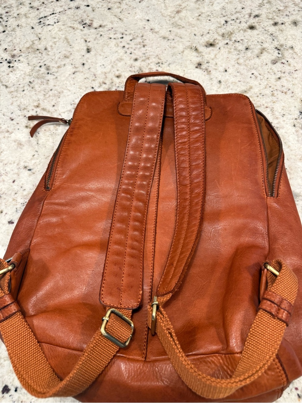 MARTA PONTI PORTUGAL GENUINE LEATHER BAG backpack - Picture 3 of 6